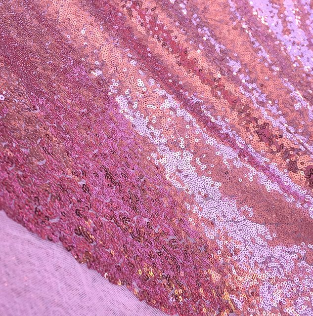 Pink Sequin Fabric, Glitter Full Sequins Fabric For Dress, Full Sequin On  Mesh Fabric, Pink Sequins Fabric By The Yard - Diy Craft Supplies -  AliExpress